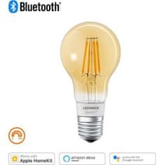VERVELEY Žiarovka LEDVANCE SMAR + Bluetooth Standard Gold Wire, 60 W, E27, variabilný výkon