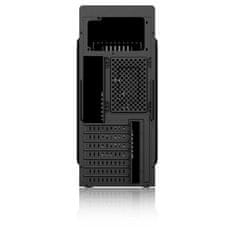 VERVELEY ZALMAN T6 Black, Šasi bez zdroja, Medium tower, formát ATX