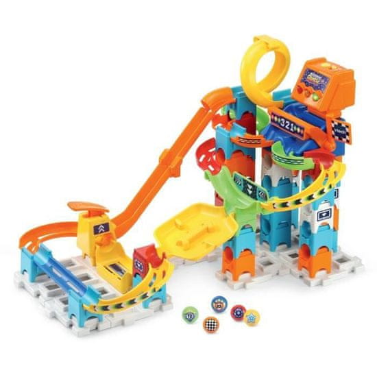 Vtech VTECH, Marble Rush Marble Run, elektronická pretekárska súprava M200E