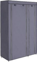 Artenat Skriňa Nino, 175 cm, sivá
