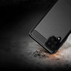 FORCELL Obal / kryt pre Samsung Galaxy A12 čierny - Carbon Case