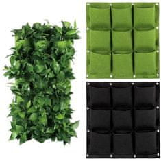 Rourke Rourke 3K - textilný kvetináč na pestovanie zeleniny - zelený