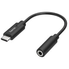 HAMA Redukcia USB-C / Jack 3, 5 mm, aktivní