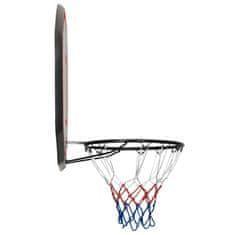 Vidaxl Basketbalová doska čierna 109x71x3 cm polyetén