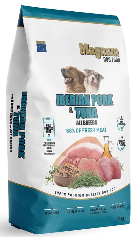 Magnum Iberian Pork & Tuna All Breed 3 kg