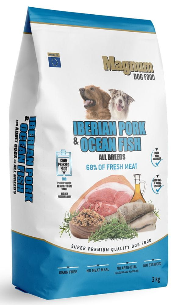 Magnum Iberian Pork & Ocean Fish All Breed 3 kg