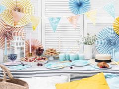 PartyDeco Rozetky Summer Time 6ks 25x40cm