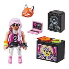 Playmobil DJ s mixážnym pultom , 11 dielikov, 70882