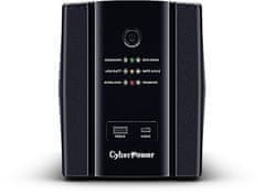 CyberPower UT GreenPower UT1500EG, 1500VA/900W, USB, SHUKO zásuvky