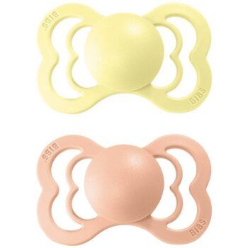 BIBS Supreme cumliky z prirodneho kaucuku 2ks - velkost 1 - Sunshine / Peach Sunset