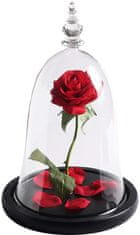 Korbi Červená večná ruža v tieni, LED