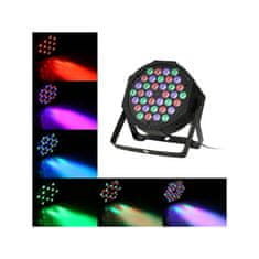 KOLORENO LED par reflektor 36 led RGB, DMX, strobo