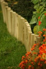 Sobex Drevená záhradná palisáda Rolborder 4,6x30x200 cm