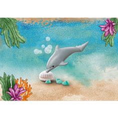 Playmobil Mláďa delfína , Wiltopia, 7 dielikov