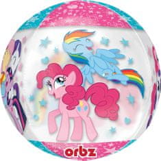 Amscan Fóliový balón orbz My Little Pony Transparent 40cm