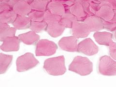 PartyDeco Vystreľovacie konfety ružové lupene ruží 40cm