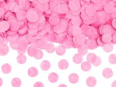 PartyDeco Vystreľovacie konfety Gender Reveal ružové 60cm