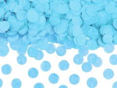 PartyDeco Vystreľovacie konfety Gender Reveal modré 60cm