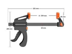 Verk 11315 Stolárska zvierka 150 mm