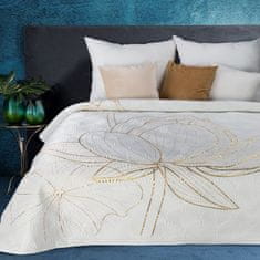 Eurofirany Prehoz na posteľ Lotus 3 170x210 cm biely