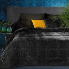 Eurofirany Prehoz na posteľ Kristin 2 170x210 cm čierny