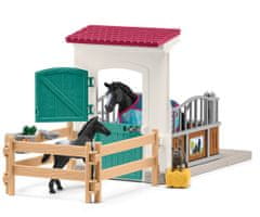 Schleich 42611 Box pre kone s kobylou a žriebäťom