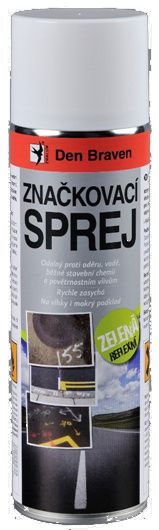 Den Braven Značkovací sprej reflexná zelená 500 ml - Den Braven