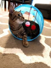 Korbi Šuštiaci tunel s loptičkami pre vašu mačku