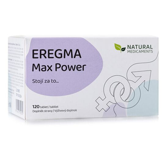 Natural Medicaments EREGMA Max Power 120 tabliet