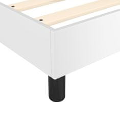 Petromila vidaXL Boxspring posteľ s matracom biela 100x200 cm umelá koža