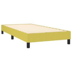 Petromila vidaXL Boxspring posteľ s matracom zelená 100x200 cm látka