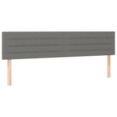 Petromila vidaXL Boxspring posteľ s matracom, tmavosivá 120x190 cm, látka