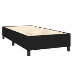 Petromila vidaXL Boxspring posteľ s matracom čierna 100x200 cm látka