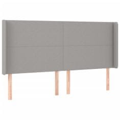 Petromila vidaXL Boxspring posteľ s matracom svetlosivá 100x200 cm látka