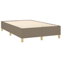 Petromila vidaXL Boxspring posteľ s matracom sivohnedý 120x200 cm látka