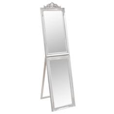Petromila vidaXL Voľne stojace zrkadlo strieborné 45x180 cm