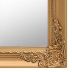 Petromila vidaXL Voľne stojace zrkadlo zlaté 45x180 cm