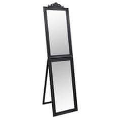 Petromila vidaXL Voľne stojace zrkadlo čierne 45x180 cm