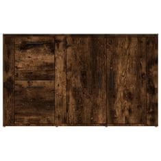 Petromila vidaXL Komoda dymový dub 100x33x59,5 cm spracované drevo