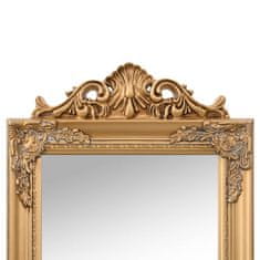 Petromila vidaXL Voľne stojace zrkadlo zlaté 40x160 cm