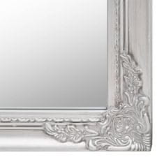 Petromila vidaXL Voľne stojace zrkadlo strieborné 40x160 cm