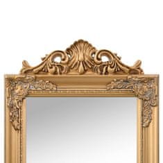 Petromila vidaXL Voľne stojace zrkadlo zlaté 50x200 cm