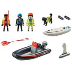 Playmobil Záchrana surferov , Záchranári, 29 dielikov, 70141