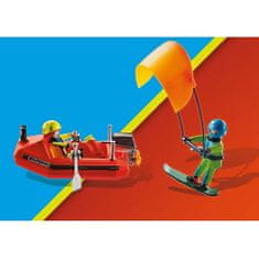 Playmobil Záchranársky čln , Zachranári, 30 dielikov, 70144