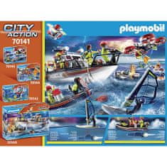 Playmobil Záchrana surferov , Záchranári, 29 dielikov, 70141