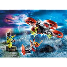 Playmobil Záchranný dron , Zachranári, 44 dielikov, 70143