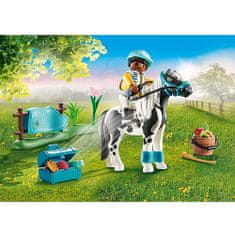 Playmobil Poník Lewitzer , Jazdecký dvor, 22 dielikov