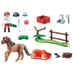 Playmobil Poník Connemara , Jazdecký dvor, 22 dielikov