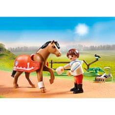 Playmobil Poník Connemara , Jazdecký dvor, 22 dielikov