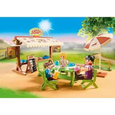 Playmobil Pony kaviareň , Jazdecký dvor, 77 dielikov, 70519